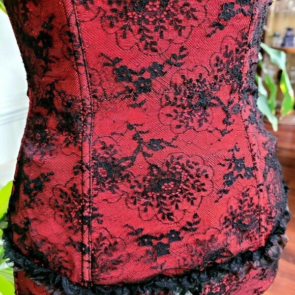 Millesia Luxury French Lingerie Bustier & Garter M - Picture 9 of 12